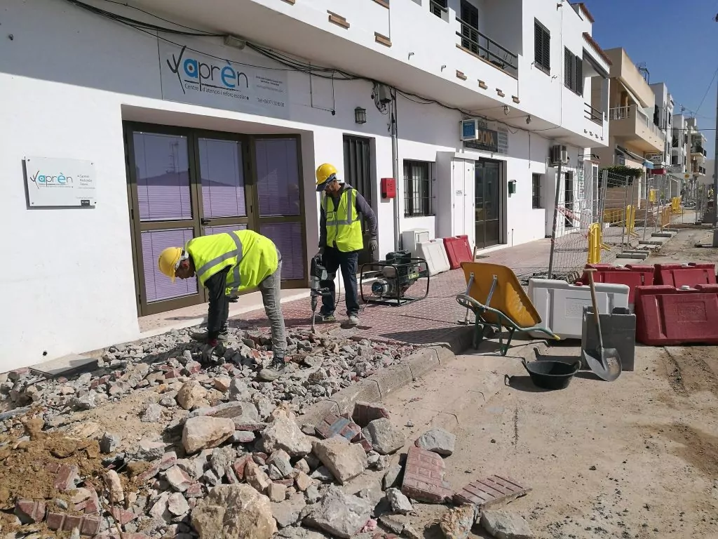 Av. Joan Castelló Guasch, fase 1 en construcción